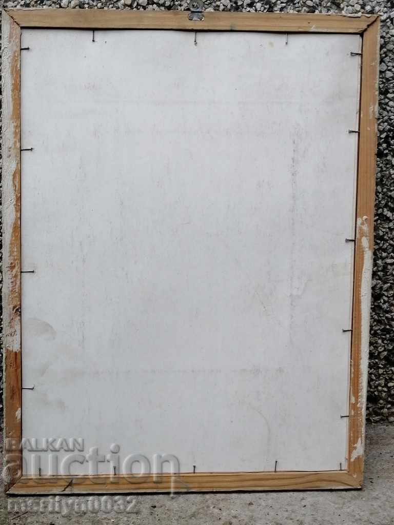 Delivery of Framed painting AFTER PAINT mixed media Delivery of Framed painting AFTER PAINT mixed media