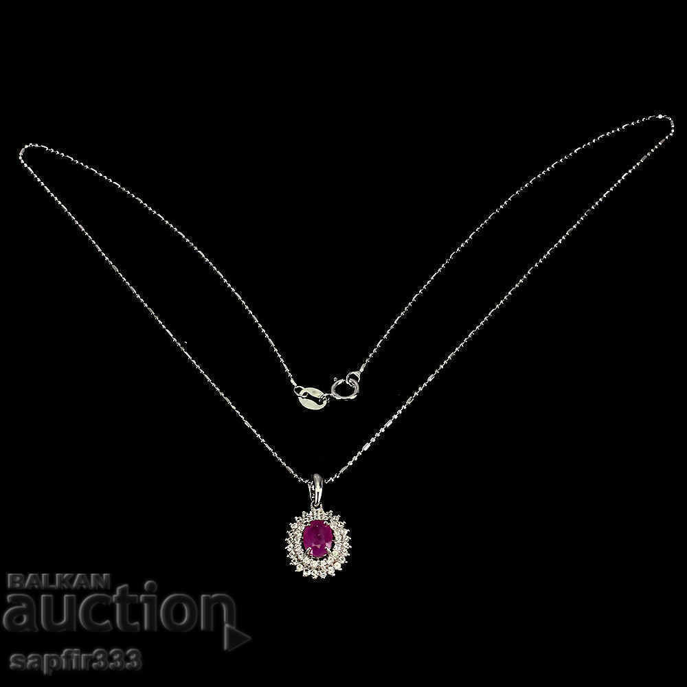 Auction RUBY AND TOPAZI - EXCELLENT DESIGN MEDALLION Auction RUBY AND TOPAZI - EXCELLENT DESIGN MEDALLION