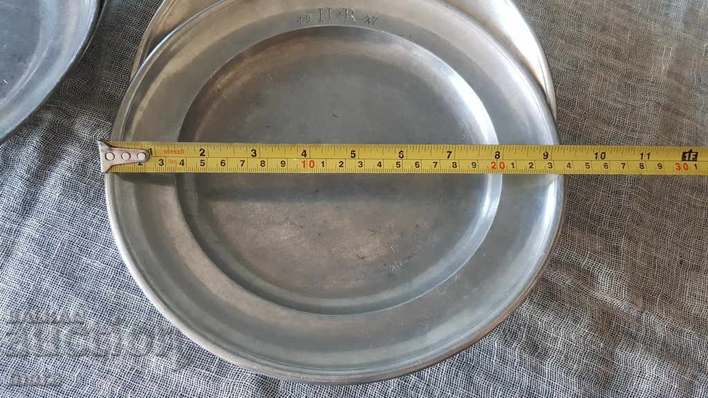 Delivery of A set of metal plates from the beginning of the last century