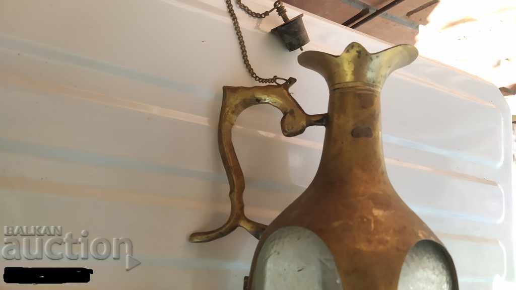 Bottle of bronze and glass - 5 Bottle of bronze and glass - 5