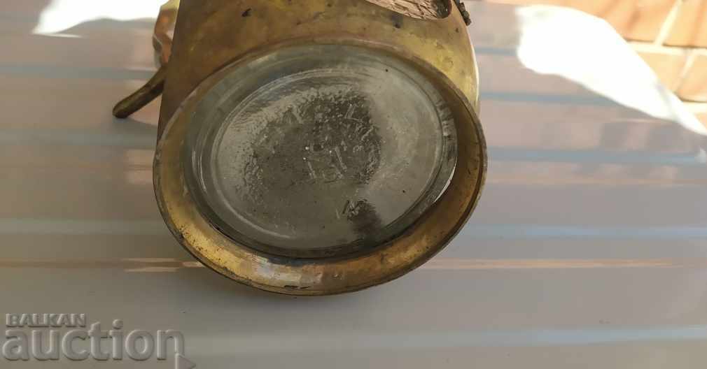 Bottle of bronze and glass - 7 Bottle of bronze and glass - 7