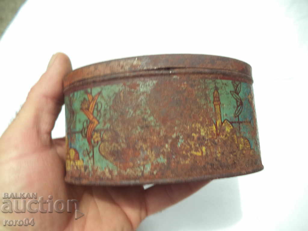 Delivery of OLD DOUBLE SHEET METAL BOX WITH OTTOMAN MOTIVES Delivery of OLD DOUBLE SHEET METAL BOX WITH OTTOMAN MOTIVES