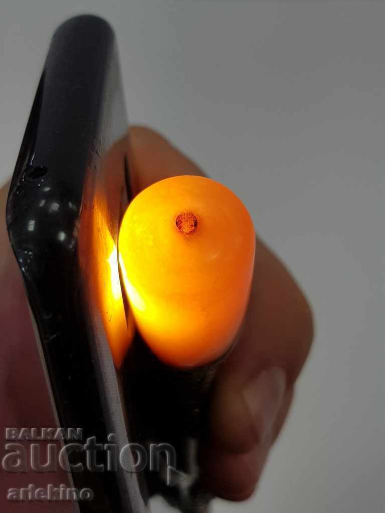 Rare Ottoman Turkish Silver Yellow Amber Cigarette 19th C. - 6 Rare Ottoman Turkish Silver Yellow Amber Cigarette 19th C. - 6