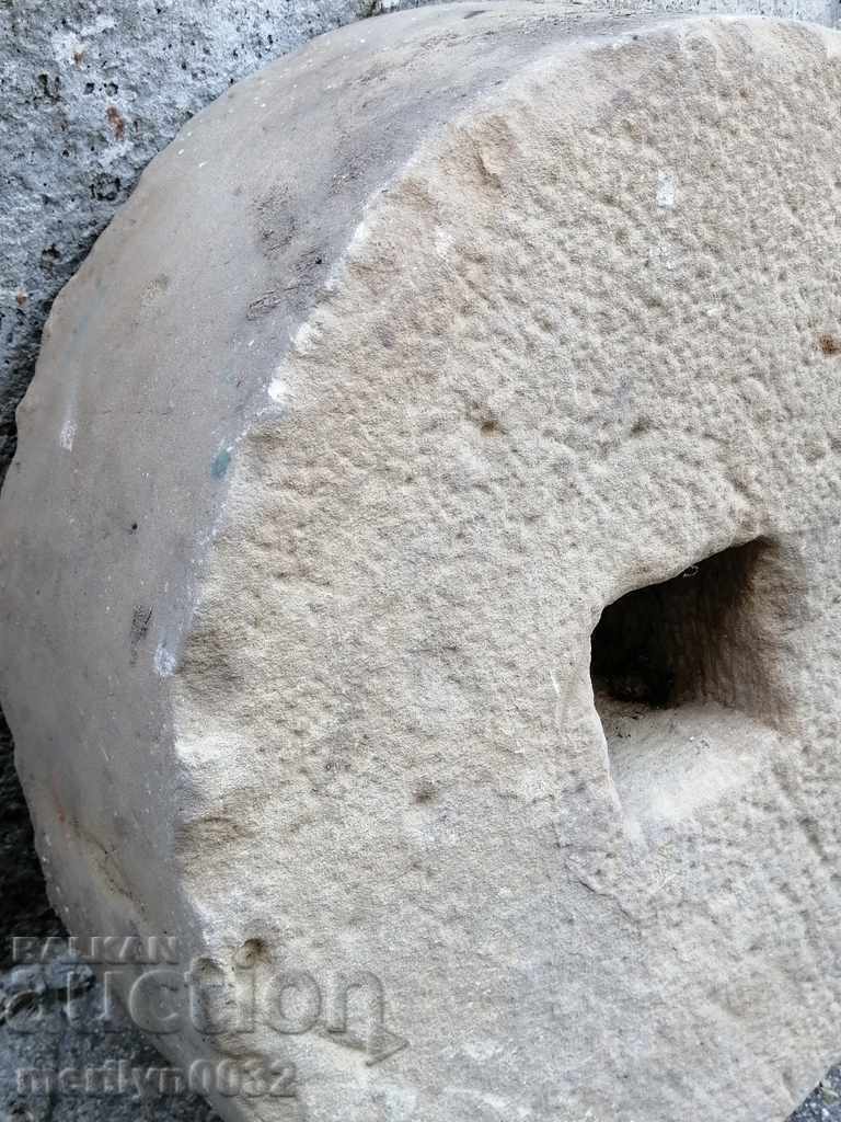 Antique stone grinder disk of stone for interior with price 149.00 BGN | € 76.18