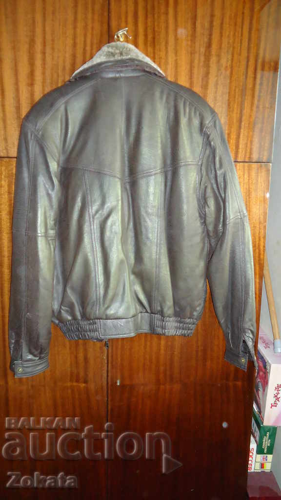 Leather jacket new. with price 100.00 BGN | € 51.13 Leather jacket new. with price 100.00 BGN | € 51.13