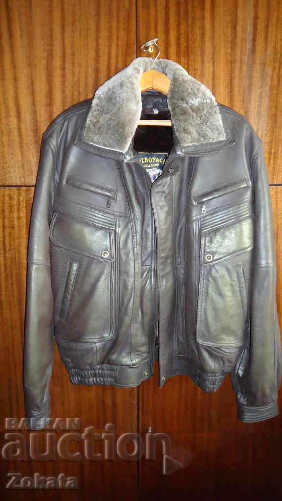 Leather jacket new.