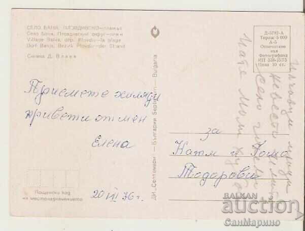 Картичка България с.Баня Карловско Минералният басейн 2* с цена 0.80 лв. | € 0.41 Картичка България с.Баня Карловско Минералният басейн 2* с цена 0.80 лв. | € 0.41