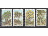 1984. Siskey (Africa de Sud). Faună - copaci.