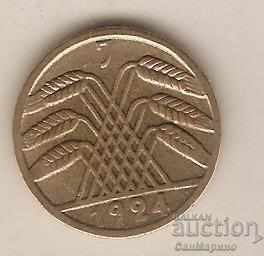 Germany 5 renthenpfenig 1924 J with price 1.40 BGN | € 0.72 Germany 5 renthenpfenig 1924 J with price 1.40 BGN | € 0.72