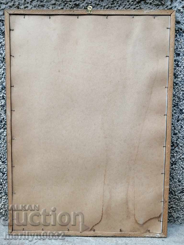 Аукцион Картина в рамка Пътко войвода литография 1977г Т.Трендафилов Аукцион Картина в рамка Пътко войвода литография 1977г Т.Трендафилов