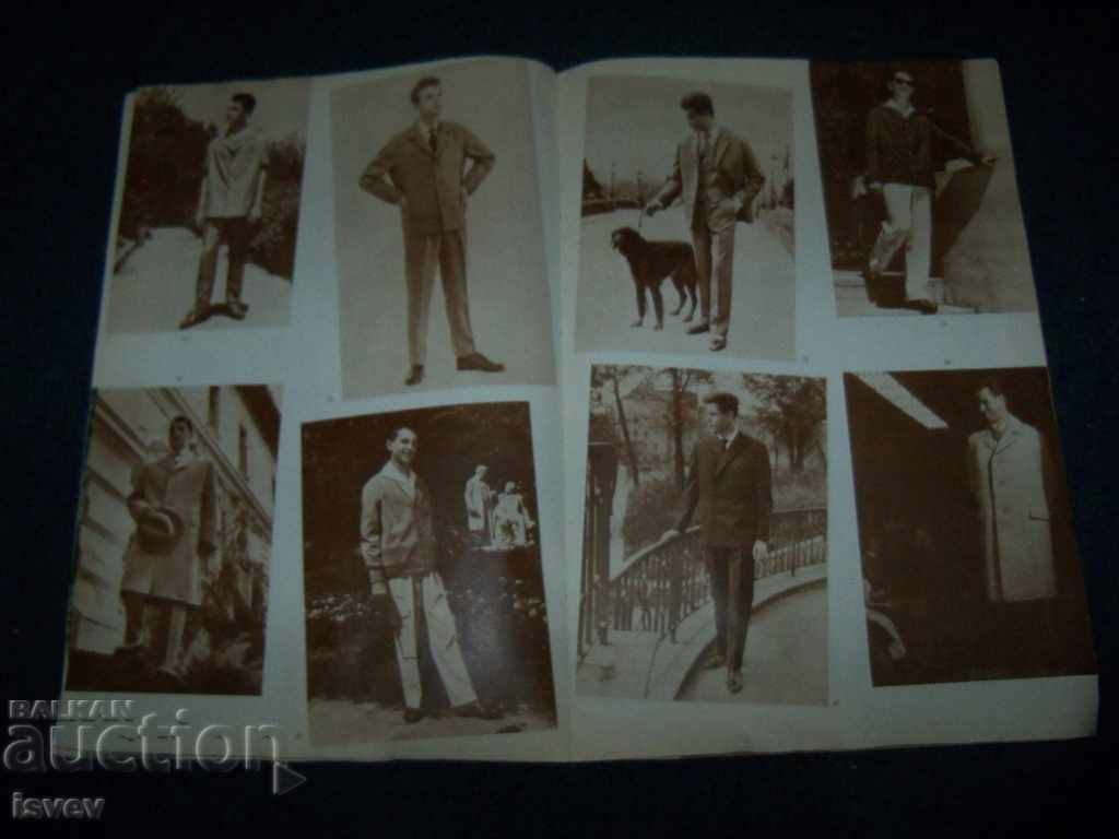 Delivery of Old social Romanian fashion magazine, special edition from 1958