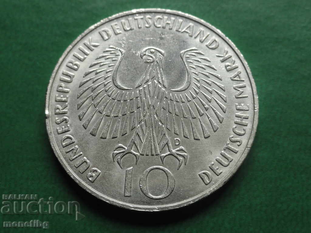 Delivery of Germany 1972 - 10 Marks "Fire" D Delivery of Germany 1972 - 10 Marks "Fire" D
