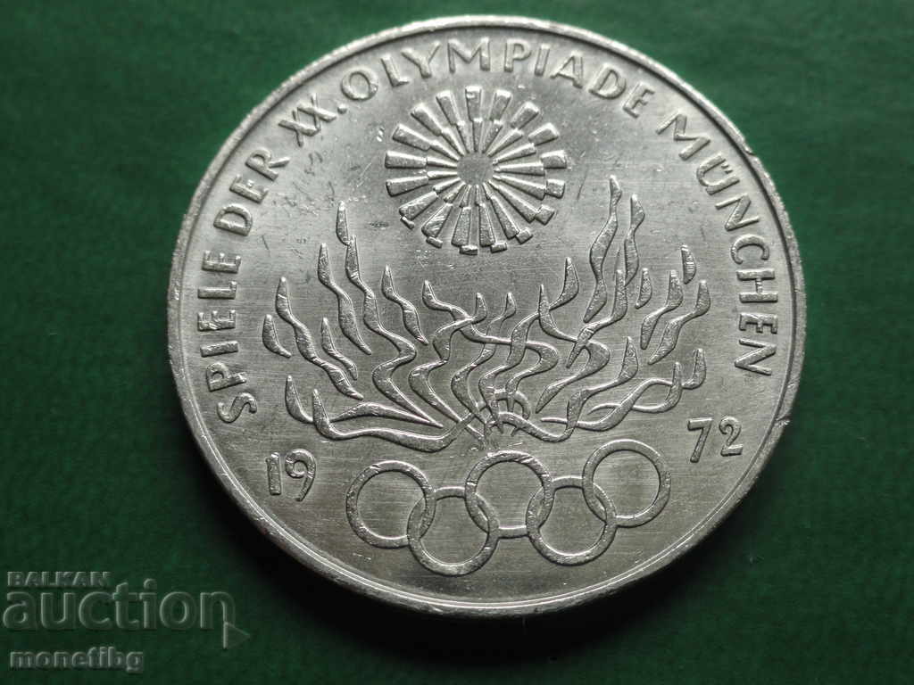 Germany 1972 - 10 Marks "Fire" D Germany 1972 - 10 Marks "Fire" D