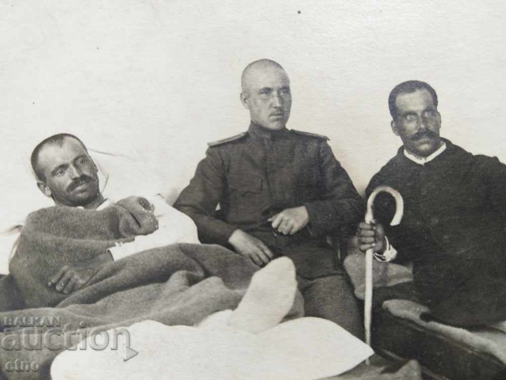 Auction ROYAL PHOTO-1918, SOLDIERS, UNIFORM, PSV, Hospital Auction ROYAL PHOTO-1918, SOLDIERS, UNIFORM, PSV, Hospital