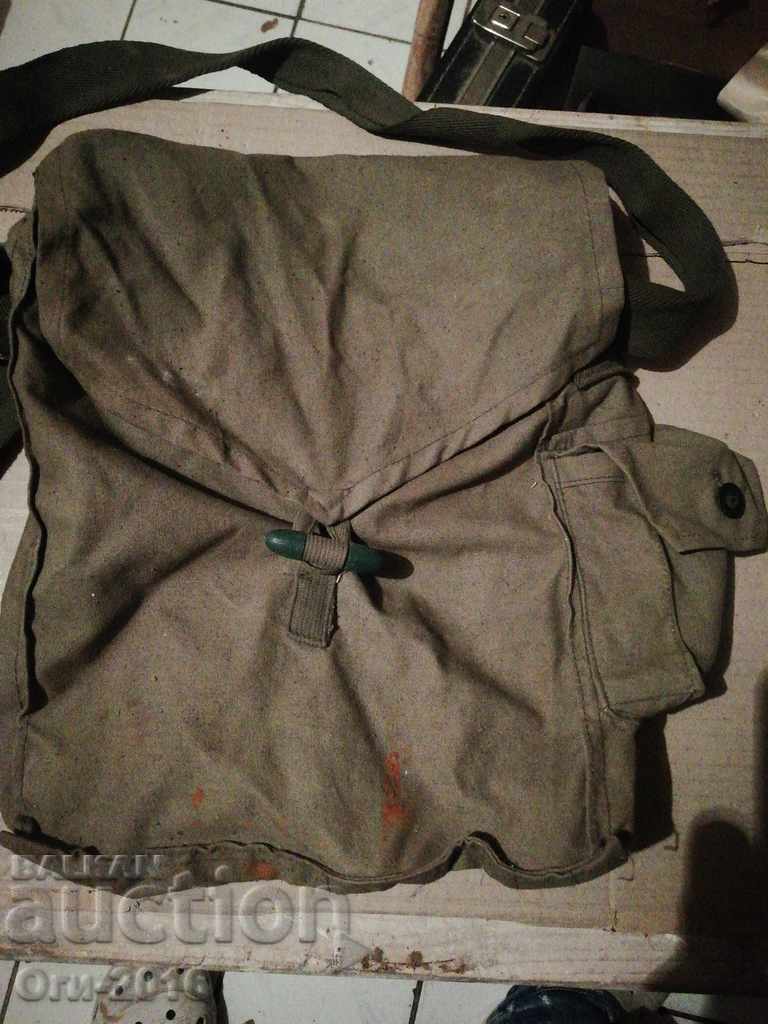 Стара Войнишка торба от противогаз