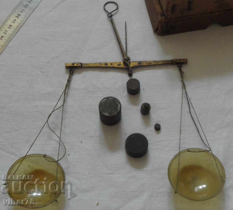 Old jewelry jewelry scales - 5