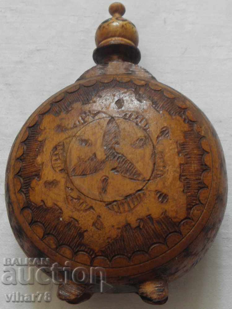 Old wooden vase - 5 Old wooden vase - 5