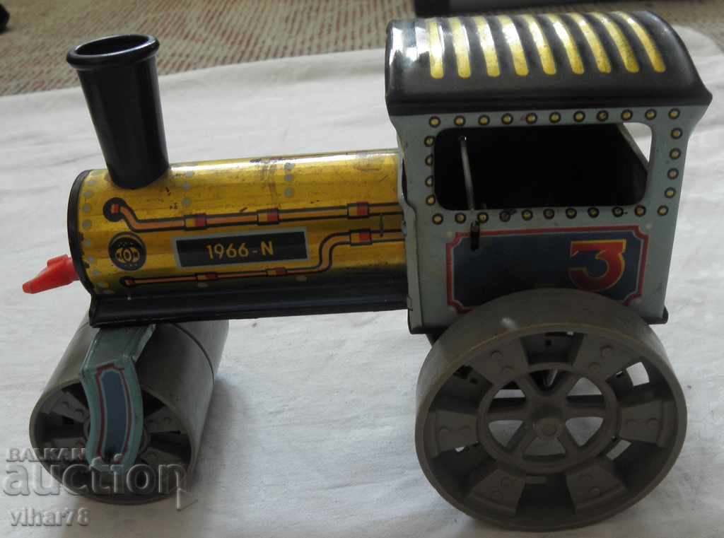 Детска ламаринена играчка валяк - 7