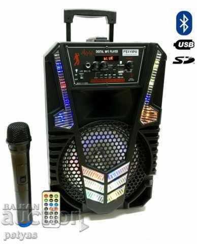Difuzor karaoke cu microfon FEIYPIU ES-V-8
