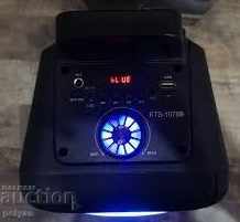 KARAOKE SPEAKER KTS-1078B +1 MICROPHONE, BLUETOOTH, FM RADIO with price 71.00 BGN | € 36.30 KARAOKE SPEAKER KTS-1078B +1 MICROPHONE, BLUETOOTH, FM RADIO with price 71.00 BGN | € 36.30