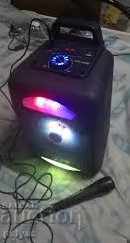 KARAOKE SPEAKER KTS-1078B +1 MICROPHONE, BLUETOOTH, FM RADIO - 6 KARAOKE SPEAKER KTS-1078B +1 MICROPHONE, BLUETOOTH, FM RADIO - 6