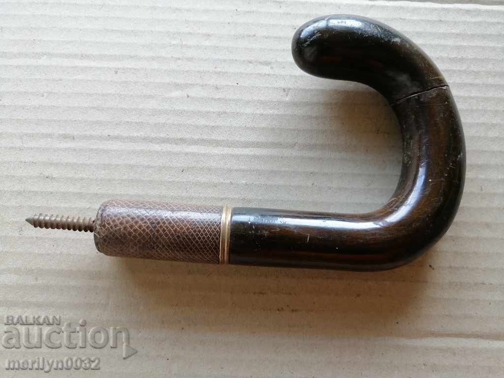 Ένα πολυτελές χερούλι από μπαστούνι ομπρέλας από τις αρχές του 20ου αιώνα - 6 Ένα πολυτελές χερούλι από μπαστούνι ομπρέλας από τις αρχές του 20ου αιώνα - 6