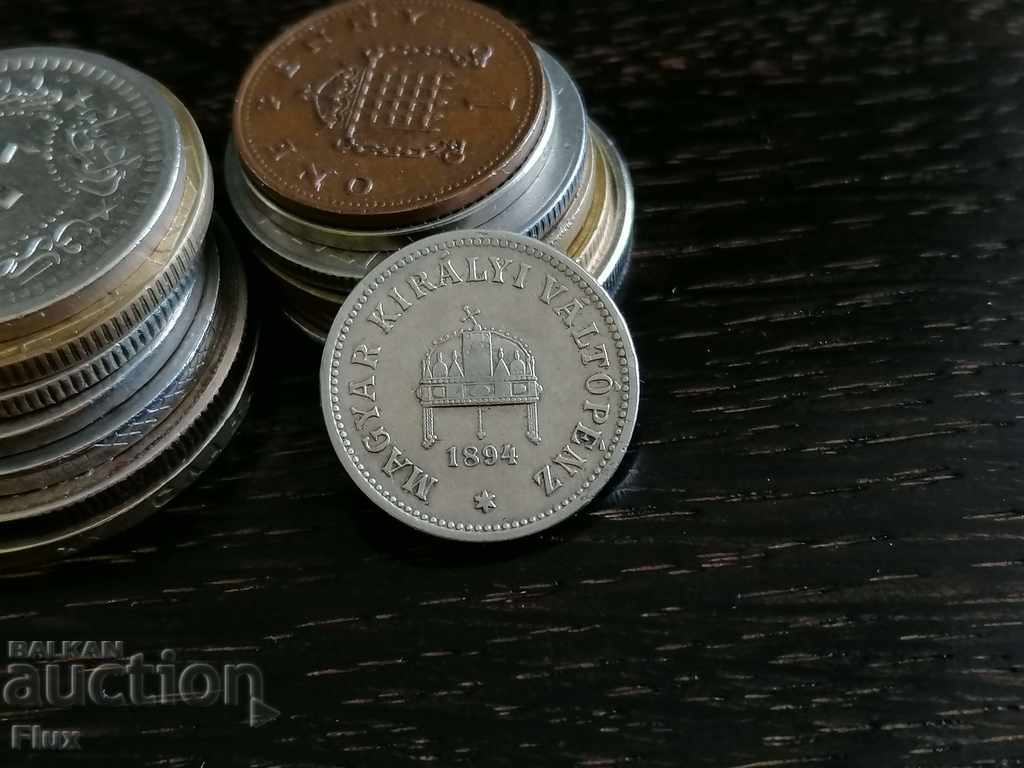 Coin - Austria-Hungary - 10 fillers 1894 with price 8.50 BGN | € 4.35 Coin - Austria-Hungary - 10 fillers 1894 with price 8.50 BGN | € 4.35