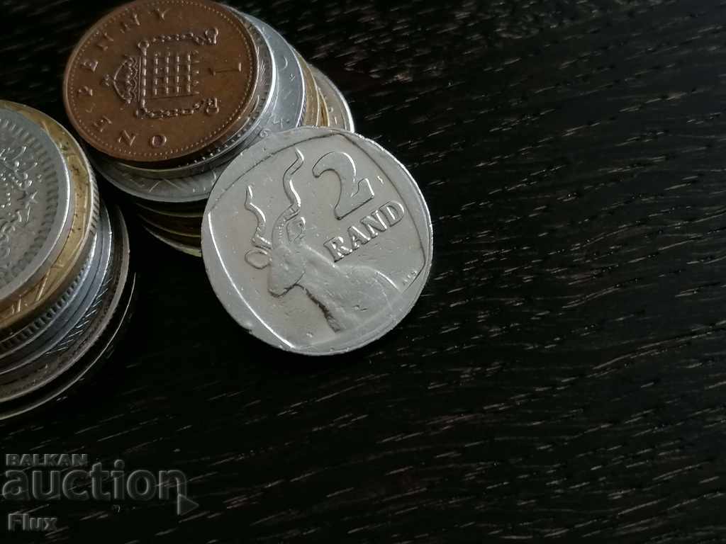 Coin - South Africa - 2 ranks 1990