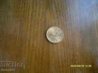 Mozambic 20 centavos 1974 rând