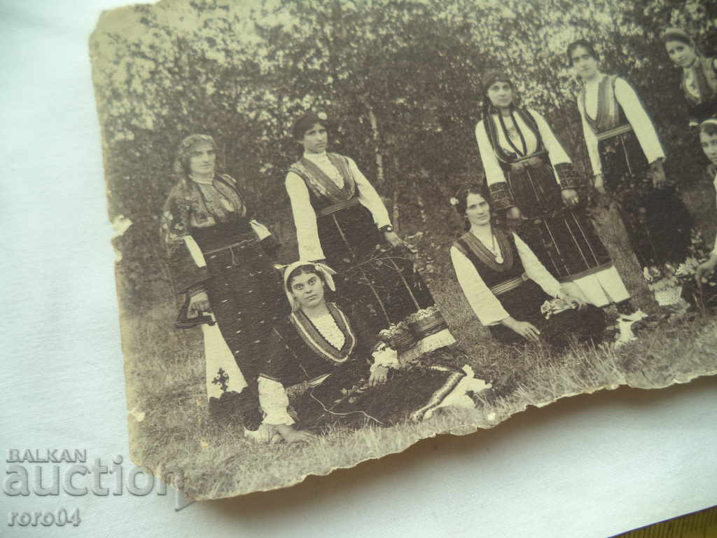 Delivery of FOLK COSTUMES - A VERY EARLY POSTCARD Delivery of FOLK COSTUMES - A VERY EARLY POSTCARD