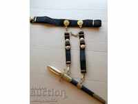 Naval officer cortic belt carriers dagger knife Navy NRB