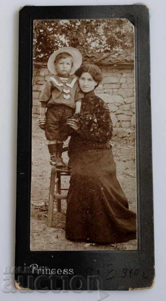 1910 REGATUL FOTOGRAFIEI BULGARIA FOTO FOTO CARDBOARD