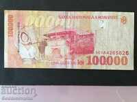 Romania 100,000 Lei 1998 Pick 110 Ref 5826