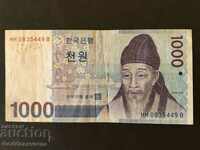 South Korea 1000 wow 2007 Pick 54 Ref 5449