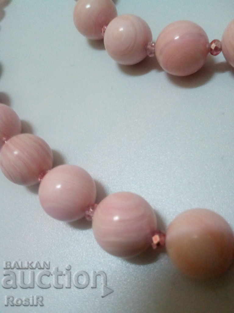 SET OF NATURAL RHODOCHROSITE AND DEW QUARTZ - 5 SET OF NATURAL RHODOCHROSITE AND DEW QUARTZ - 5