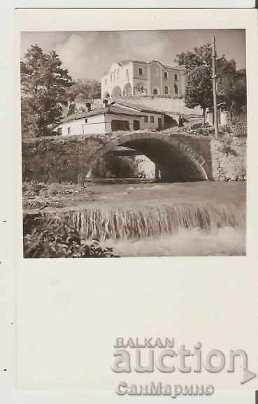 Card Bulgaria Kalofer Old bridge and church "St. Archangel *