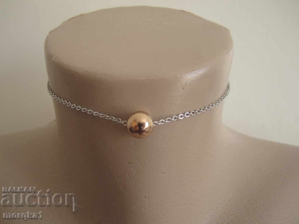 Choker, choker, choker Silver, Gold, Silver, Gold medical steel with price 11.00 BGN | € 5.62