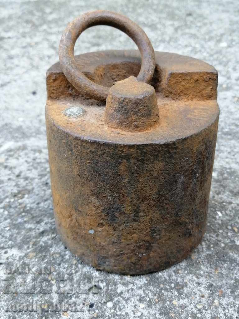 Licitație Cântare vechi, exage, greutate de control kilogram