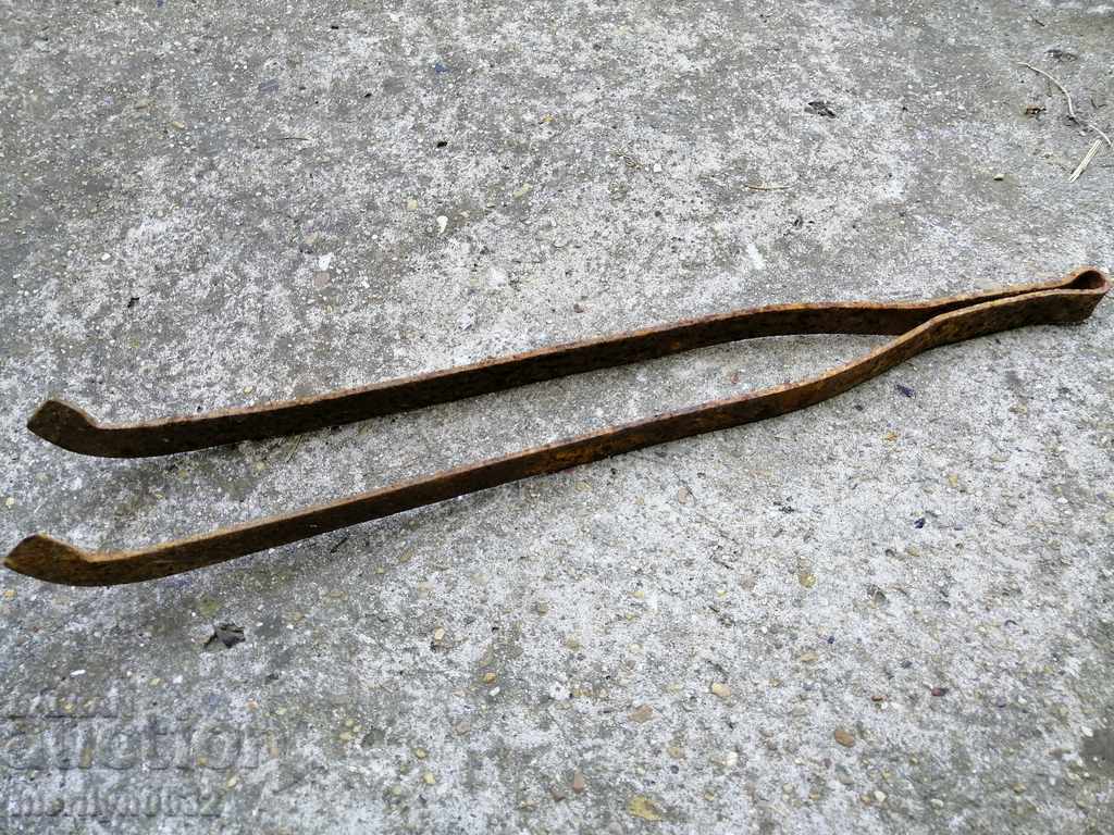 Old dilaf, tongs, wrought iron for oven - 5 Old dilaf, tongs, wrought iron for oven - 5