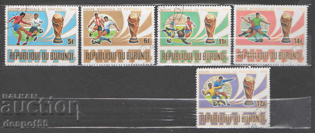 1974. Burundi. World Cup, Germany.