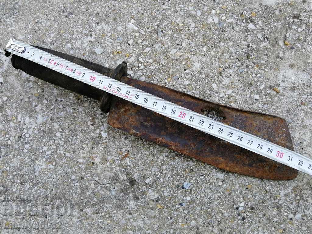 Auction Hand forged saber, blade, knife, top Auction Hand forged saber, blade, knife, top