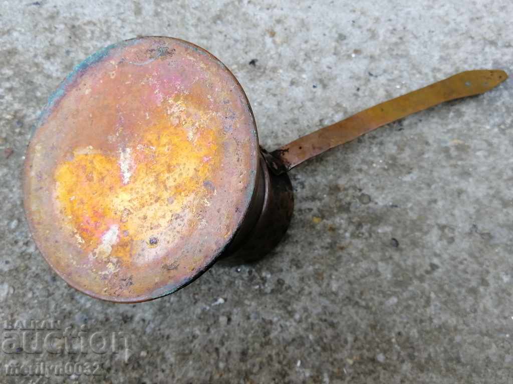 Old copper tin, coffee, baker, copper pot - 5 Old copper tin, coffee, baker, copper pot - 5