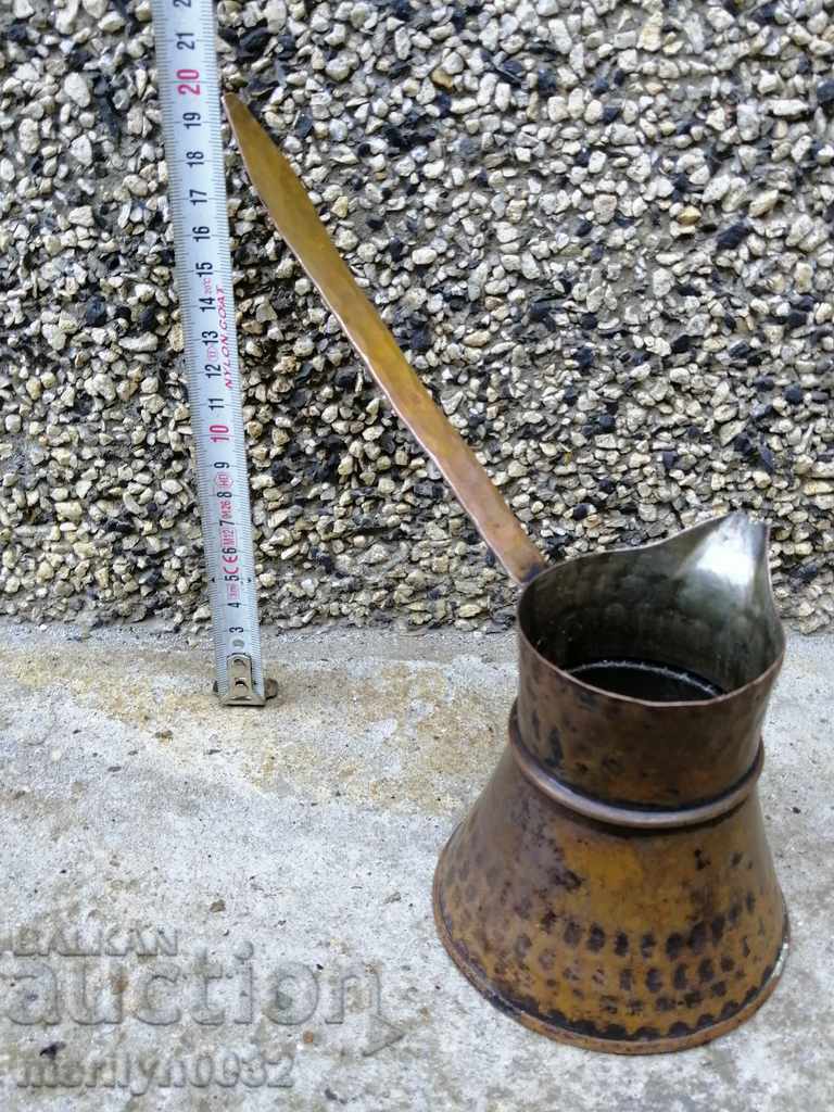 Old copper tin, coffee, baker, copper pot - 7 Old copper tin, coffee, baker, copper pot - 7