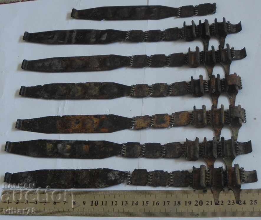 Auction lot of guides for machine gun strips from MG-34 Auction lot of guides for machine gun strips from MG-34