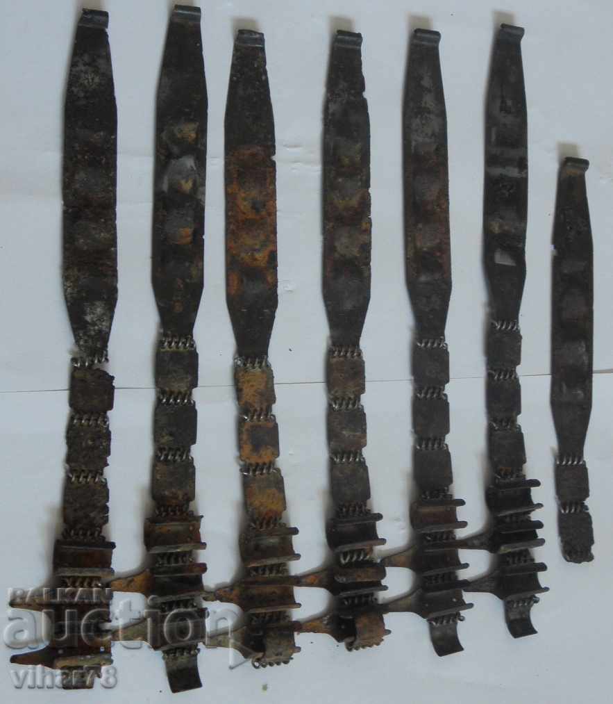 Delivery of lot of guides for machine gun strips from MG-34 Delivery of lot of guides for machine gun strips from MG-34