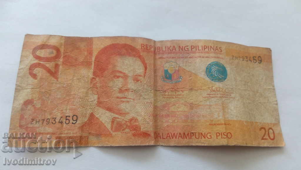 Philippines 20 pesos 2010