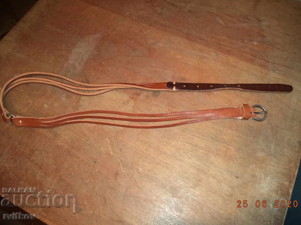 Δερμάτινη ζώνη 2 με τιμή 4.00 BGN | € 2.05 Δερμάτινη ζώνη 2 με τιμή 4.00 BGN | € 2.05