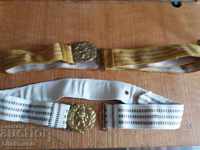2 parade social belts - read the auction carefully