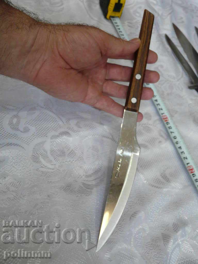 Auction YAX Serrated Knife Wood Handle Japan Auction YAX Serrated Knife Wood Handle Japan