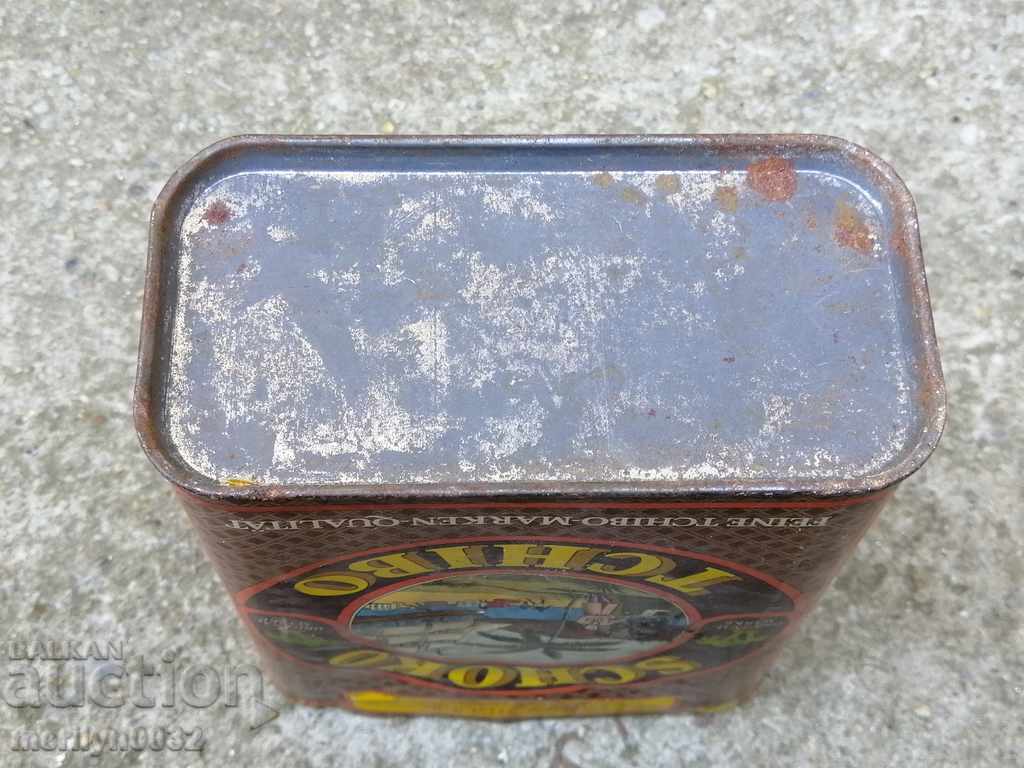 Auction Old German metal box from Cocoa Hamburg Auction Old German metal box from Cocoa Hamburg